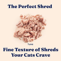 Solid Gold Wet Cat Food Shreds in Gravy - Healthy Canned Cat Food Made w/Real Tuna Shreds, Vitamins, Minerals & Taurine - Grain Free & Gluten Free Canned Meals for Cats & Kittens - 24ct/3oz Can