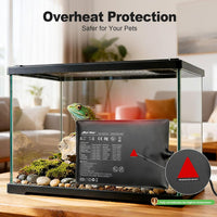 Reptile Heating Pad with Internal Sensor&Thermostat - 18”x 8” (24W) - image 4