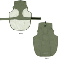 Adjustable Waterproof Dog Raincoat for Dogs - Army Green / X-Large(37-55lb) - image 2