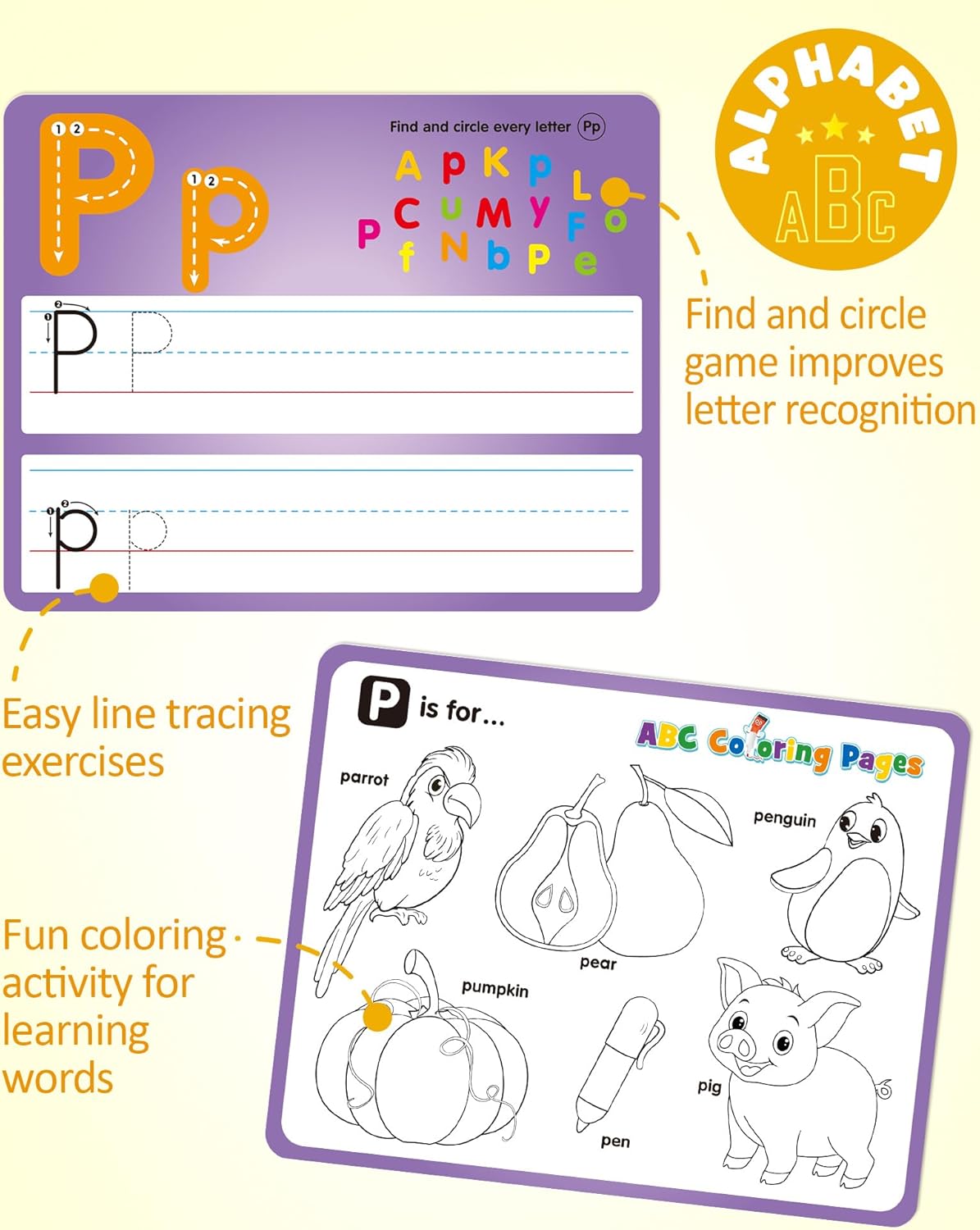 Coogam Handwriting Drawing Practice Cards - image 3
