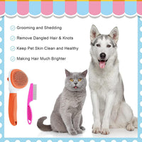 Cat Brushes for Indoor Cats - Orange - image 4