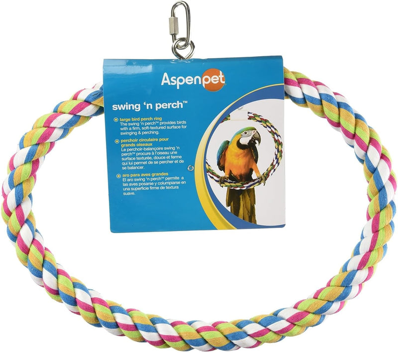JW Pet Swing N' Perch, Large – Essentials for Birds - Large