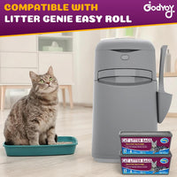 Cat Litter Refill Bags Compatible with Genie Easy Roll Litter Bin – Daily Care for Cats - 2 Packs - image 4