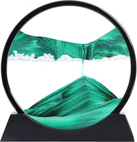 Moving Sand Art Liquid Motion - 12 inch / Green