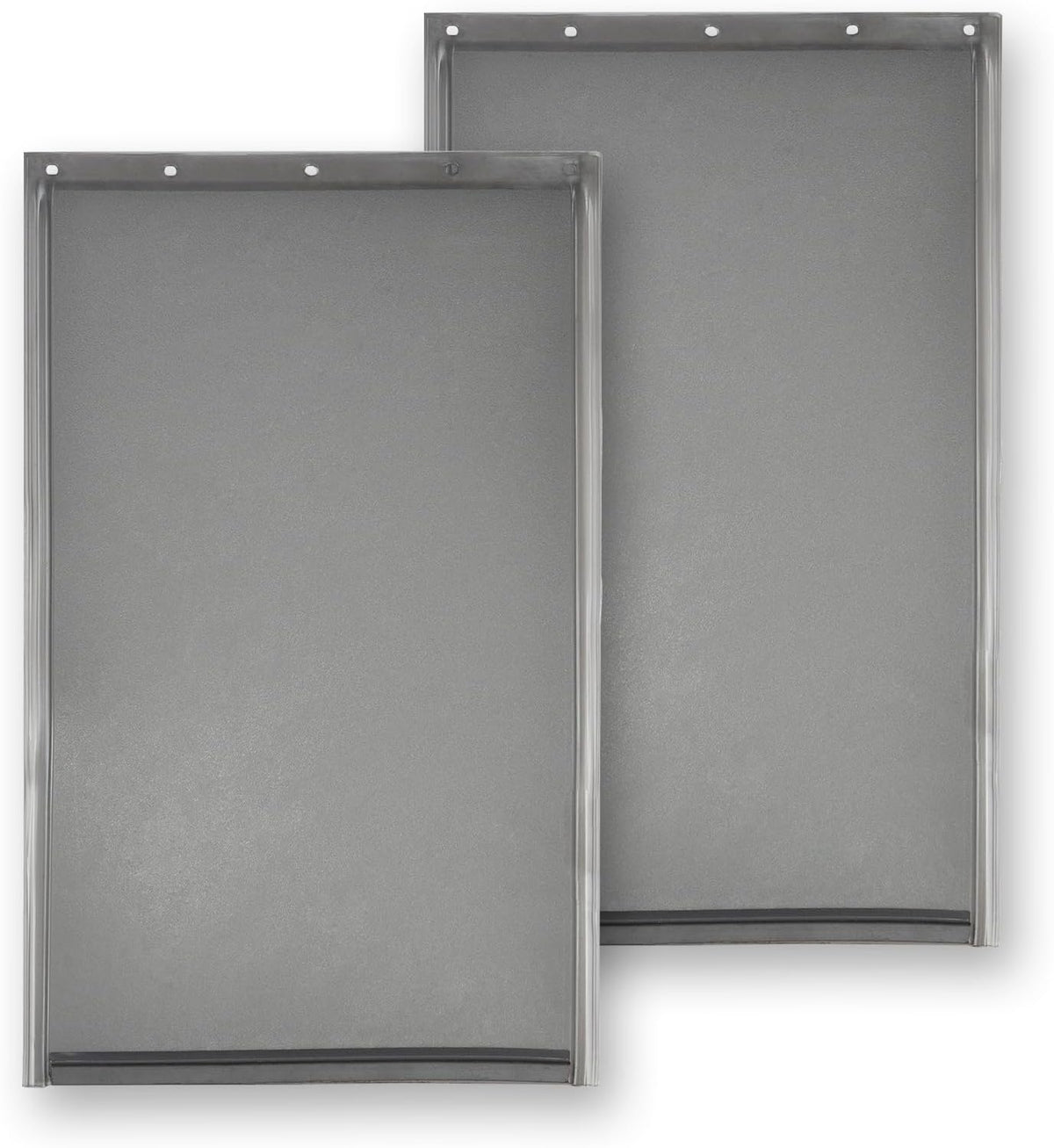 AMZOO Large Replacement Dog Door Flap PetSafe 16 7/8” x 10 1/8” - Matte Gray / Large / 2