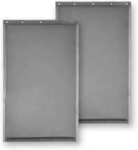 AMZOO Large Replacement Dog Door Flap PetSafe 16 7/8” x 10 1/8” - Matte Gray / Large / 2