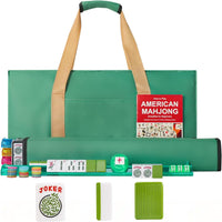 American Mahjong Game Set, 166 Green Tiles - Green