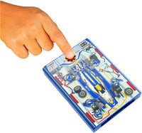 FLAT 2 FAST Original Speed Card Racer - Speed - 1 Pack / Cobalt Blue - image 4