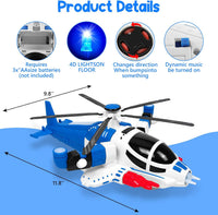 Helicopter Toy for Toddlers With Lights And Sounds - image 3