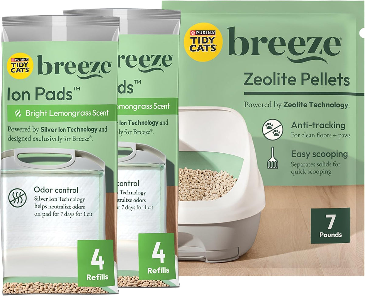 Purina Tidy Cats Breeze Litter System Refill Bundle