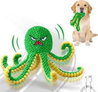 Interactive Dog Toys Octopus to Keep Them Busy – Essentials for Dogs - Green