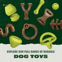 Benebone Natural Rubber Tug Interactive Dog Toy, Natural Rubber