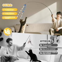 9PCS Interactive Bird Simulation Cat Toy Set with Suction Cup Indoor – Essentials for Cats - 8pcs - image 4