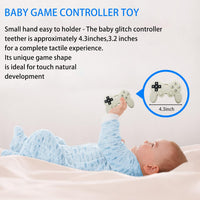 Cool Remote Game Control Teething Toy for Babies 0-6-12 Months - White - image 3