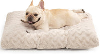 EHEYCIGA Washable XL Dog Beds Large Sized Dog - Beige / 29" x 21"x 3"