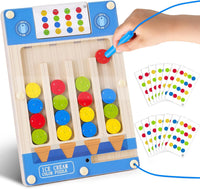 Montessori Toys for 3 4 5 6 Year Old Boys Girl - Ice Cream