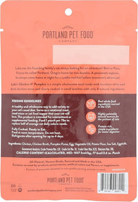 Portland Pet Food Company Human-Grade Mixed Variety Pack Wet Cat Food Pouch Luke's Chicken N' Pumpkin - Moist, Soft Cat Food Mixer, Topper, and Rotational Meal - 12 Pack