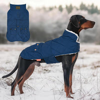 KYEESE Waterproof & Windproof Dog Coat for Small Dogs Puffer Jacket – Essentials for Dogs - XX-Large / 01# Blue