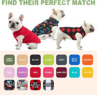 Dog Fleece Vest Sweater Winter Jacket for Small and Medium Large Dogs - Large / Yellow - image 2
