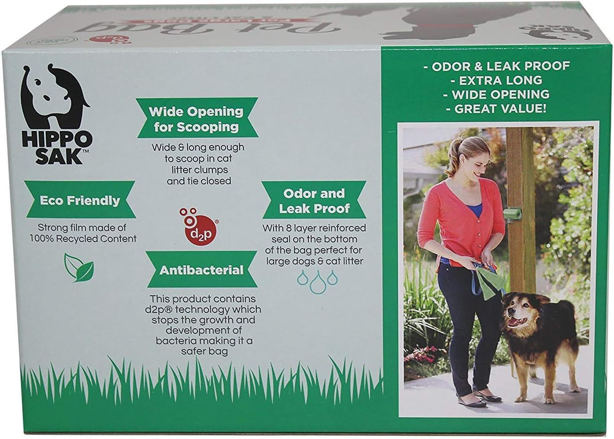Hippo Sak Extra Large Pet Poop Bags for Large Dogs and Cat Litter - image 2