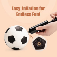 Soft Sports Balls for Kids - 4 Inflatable Balls 5" - image 3