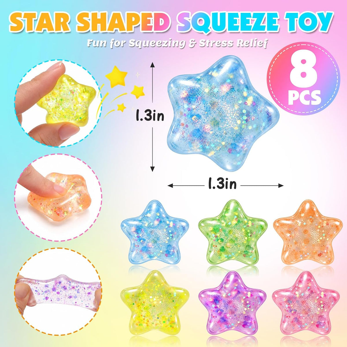 16 Pack Slow Rising Stress Balls，Textured Memory Soft Stress Ball – Fun for Kids & Family - 24 Pack Mini Stress Balls - image 4