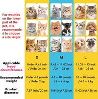 EWES Cat Cone Collar Soft L Size,Alternative Neck Cones to Stop Licking,Comfy Elizabethan Collars After Surgery Neuter,Donut Collar for Pet Cat Dog Kitten e Collar Recovery Shame