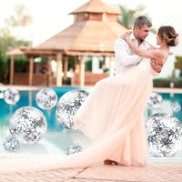 Sratte clear inflatable beach balls in 24, 16 and 5 inch sizes - view 33