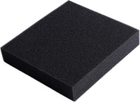 AQUANEAT Aquarium Filter Sponge Open Cell Foam Sheet Bio Sponge - 11" Lx 10.25"W x 2"H / Black