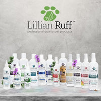 Lillian Ruff PRO Formula Berry Blue Brightening Pet Shampoo - Ultra-Hydrating Professional Whitening Dog Shampoo, Vivid Show-Quality Coat Enhancer, Tear Stain & Odor Eliminator - Vitamin B5 (Gallon)