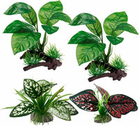 Moonorange Reptile Artificial Plants - M Set-g-4