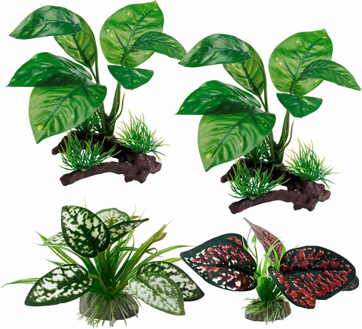 Moonorange Reptile Artificial Plants - M Set-g-4
