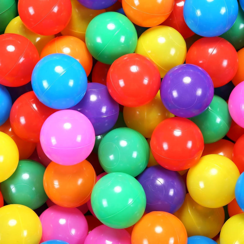 Ball Pit Balls Plastic Balls for Ball Pit Phathalate Free BPA - 7Colors / 50