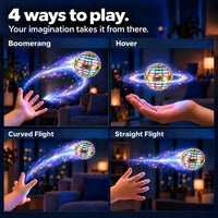 AMERFIST Flying Orb Ball Toy - Golden - image 4