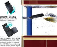 Aquarium Super Strong Magnetic Cleaner Glass Fish Tank Megnet Brush Algae with Scraper Floating Brush Large