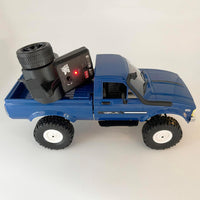 WPL C24 RC rock crawler 1:16 scale 4x4 off road RC truck - view 2