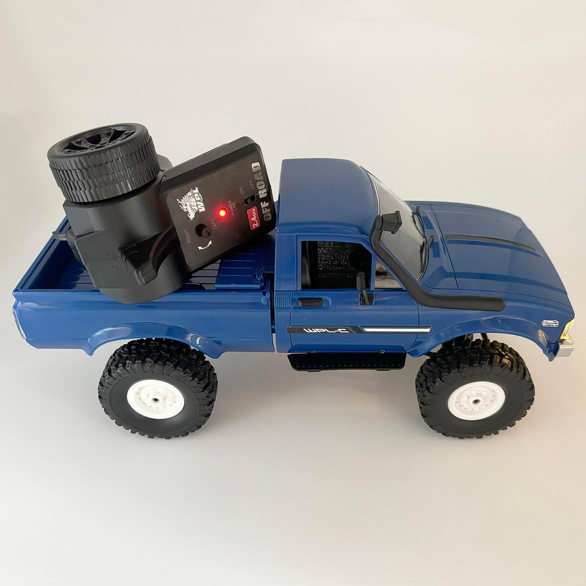 WPL C24 RC rock crawler 1:16 scale 4x4 off road RC truck - view 2
