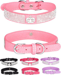 Dog Collar for Small Dogs - L / pink3