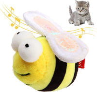 GiGwi Interactive Cat Toys Squeaky - Bee