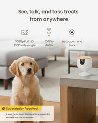 Furbo 360° Dog Camera [Core Features, No Ongoing Cost] – Essentials for Dogs - Subscription Required to Activate / Mini Non-rotating Camera - image 2