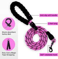 IVY&LANE No Pull Dog Harness for Medium Dogs - Fuchsia Pink / Large - image 2