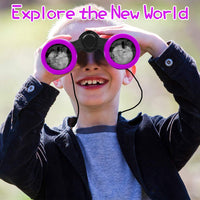 Scotamalone Kids Toy Binoculars Shock Proof for Age 3-12 Years Old - purple / one pc (Pack of 1) - image 2
