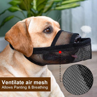 Crazy Felix Dog Muzzle Anti Eating for Small Medium Large Dogs - Grey / M - image 2