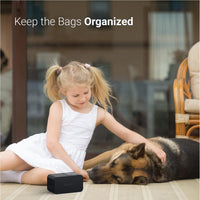 SVD.PET Dog Poop Bag Dispenser, Wall Mount Waste Bag Dispenser - Black / 1 Dispenser + 120 Waste Bags - image 3