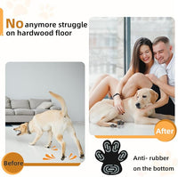 Anti-Slip Dog Paw Protector Pads for Senior Dogs, Dog Paw Adhesive Pads on Hardwood Floor,Senior Pets Essentials with Strong Traction,Puppy Grippers,12 Sets 48 pc L