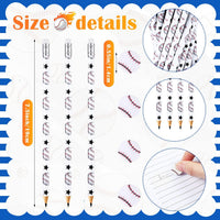 Tinlade 72 Pcs Sports Pencils and Erasers for Boys, Party Favors – Fun for Kids & Family - Baseball - image 2