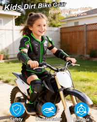 DBaoXiaoMu kids dirt bike gear armor vest suit with chest, back, knee and elbow protection - view 18