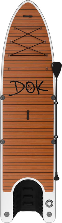 DOK Dog-DOK Inflatable Dock Platform: Safe & Easy Water Access - 12' x 36" / Paddle-DOK
