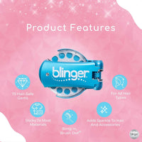 blinger Diamond Starter Set – Fun for Kids & Family - Turquoise Metallic - image 4
