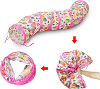 Andiker Cat Tunnel for Indoor Cats - Pink - image 3